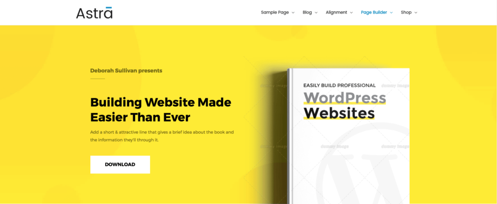 Introducing New Header Layouts Astra theme header layout 1