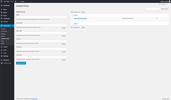 Now It’s Easier Than Ever to Use Custom Fonts With Astra! Screen Shot