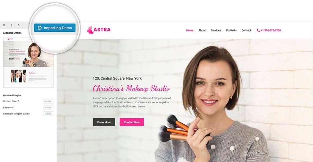 Introducing Astra Sites! Importing Astra demo