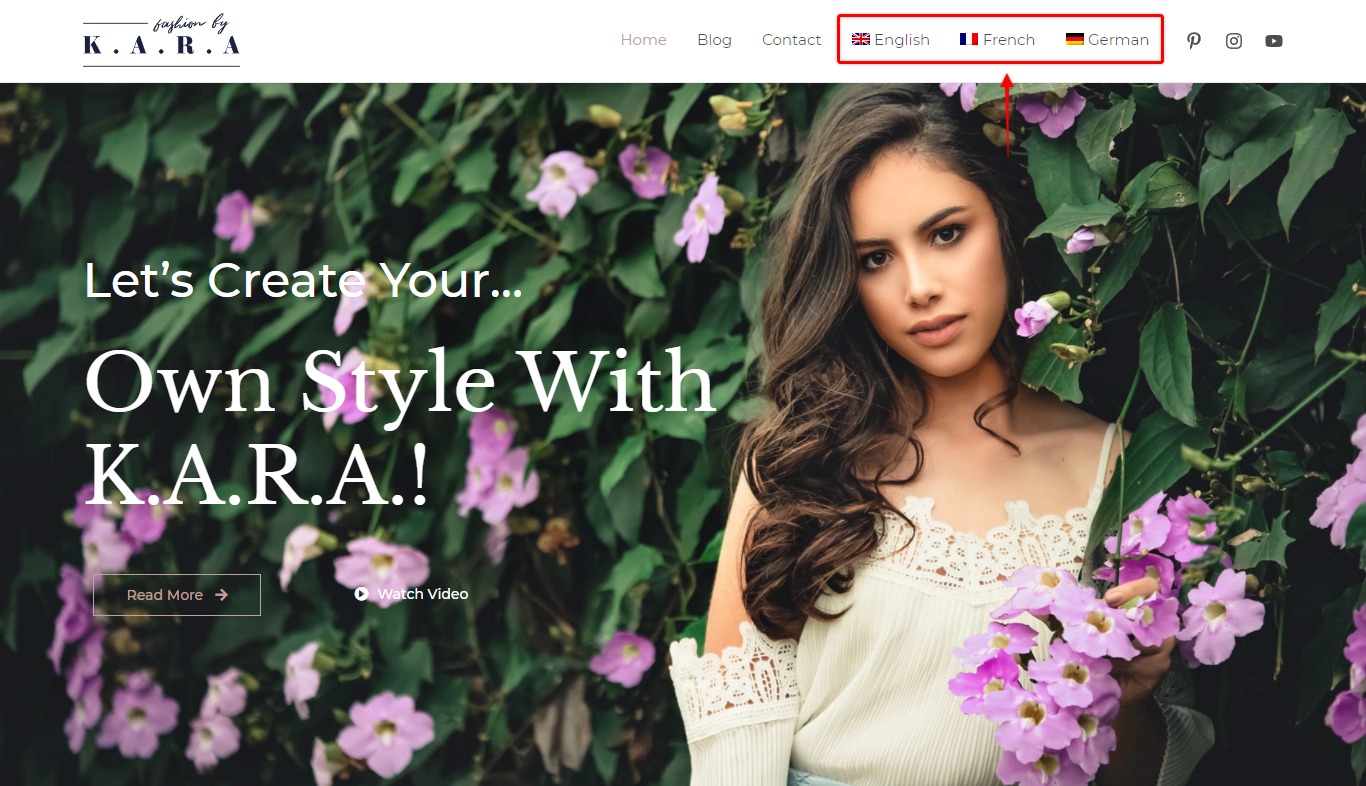 How To Make Astra Multilingual With WPML WPML Language Switcher