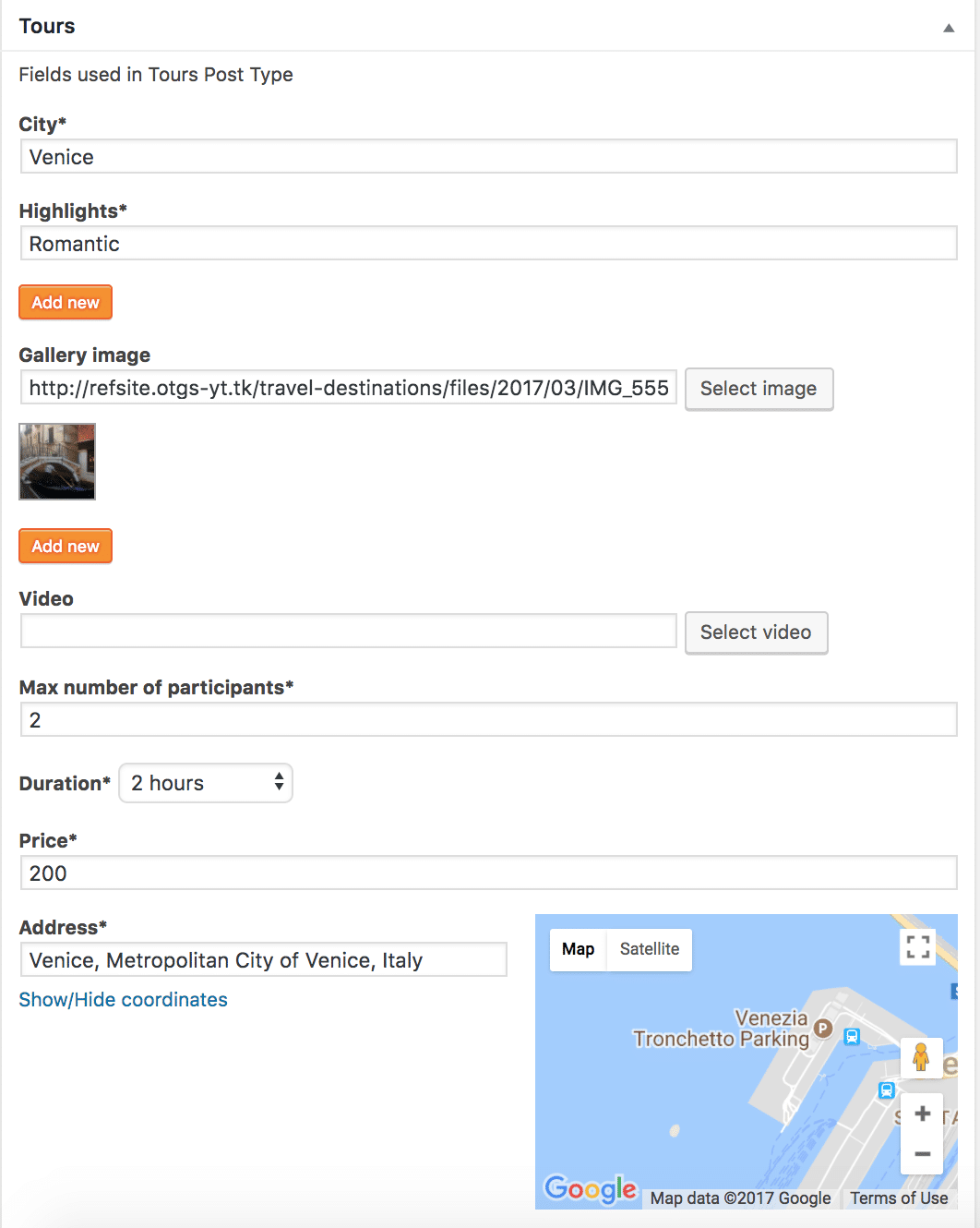 How to Build Advanced Websites Based on Custom Post Types with Toolset and Astra? Custom Fields