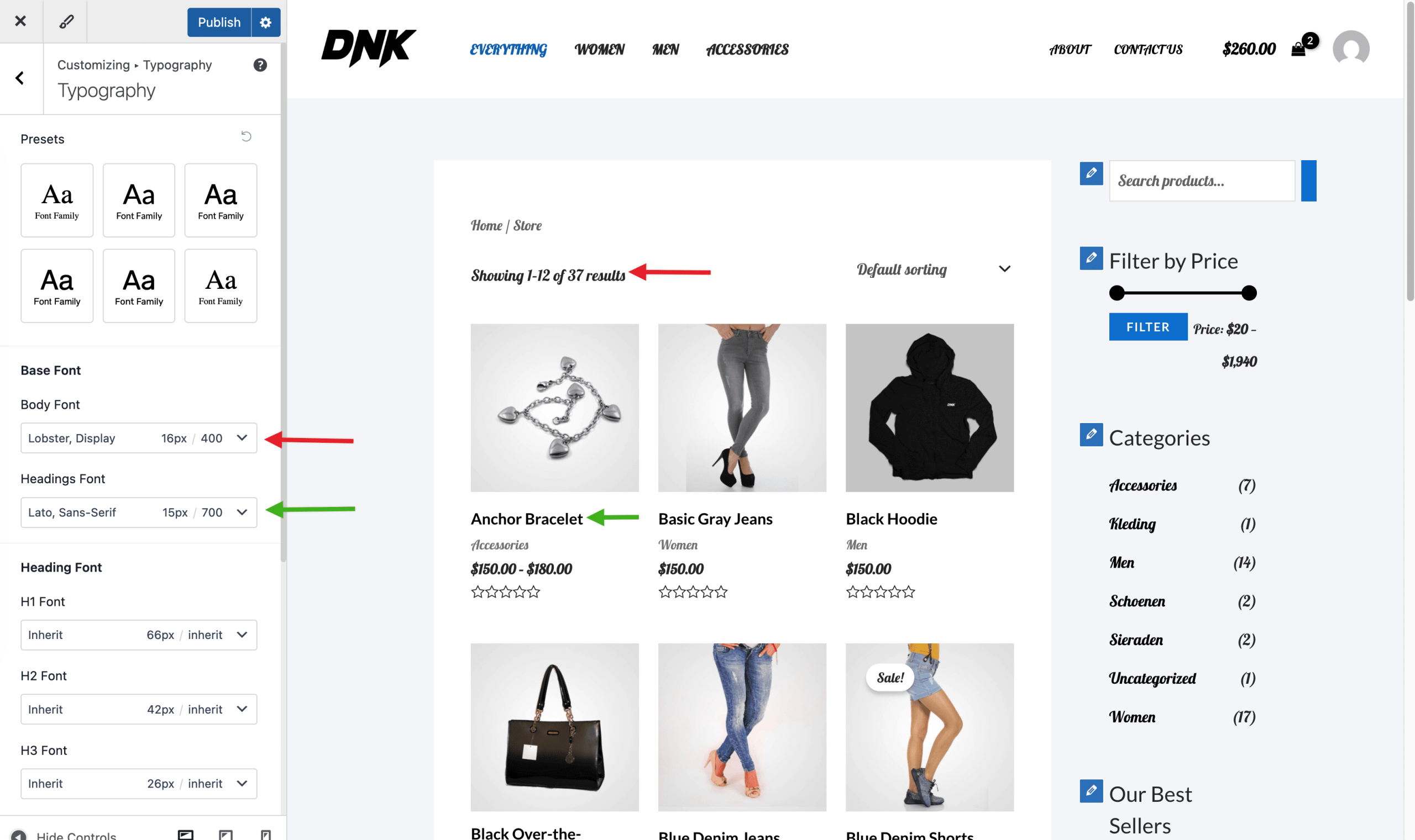 WooCommerce Integration Overview in Free Astra Theme WooCommerce typography, Astra