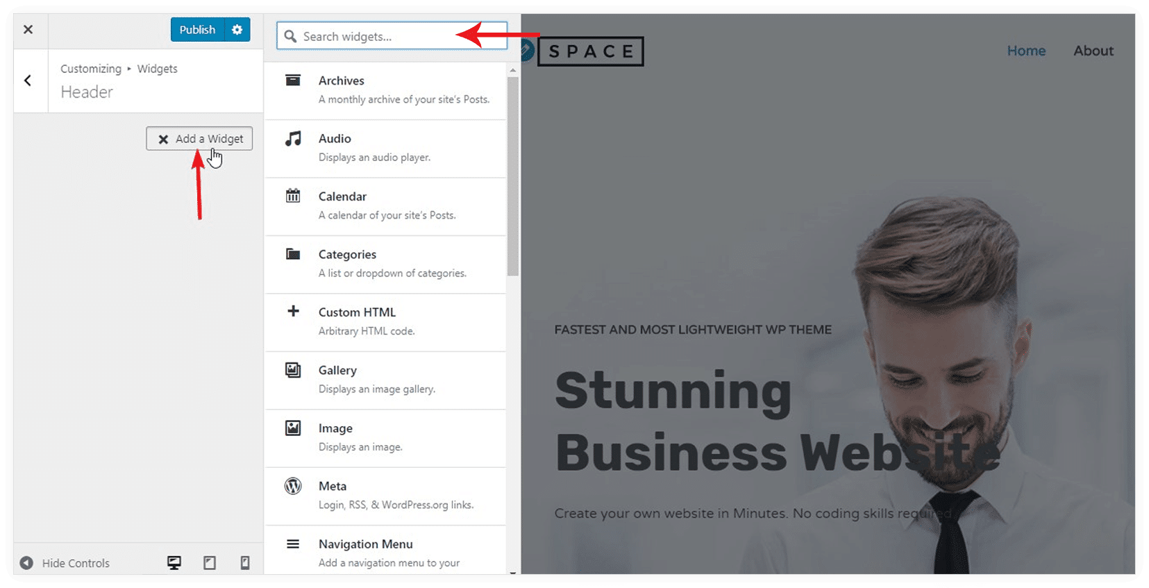 Page Headers Overview Astra Widgets
