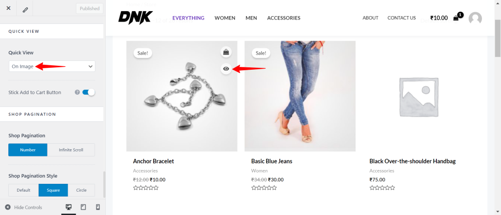 How to Design a Product Catalog Page or Shop Page Using WooCommerce Module in Astra? On Image 1024x441