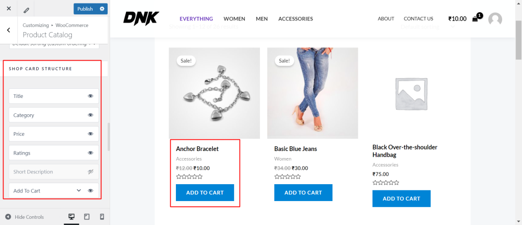 How to Design a Product Catalog Page or Shop Page Using WooCommerce Module in Astra? Structure 1024x441
