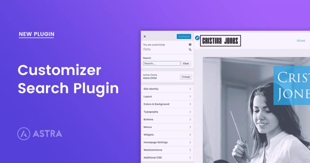 Introducing Customizer Search Plugin Customizer search plugin
