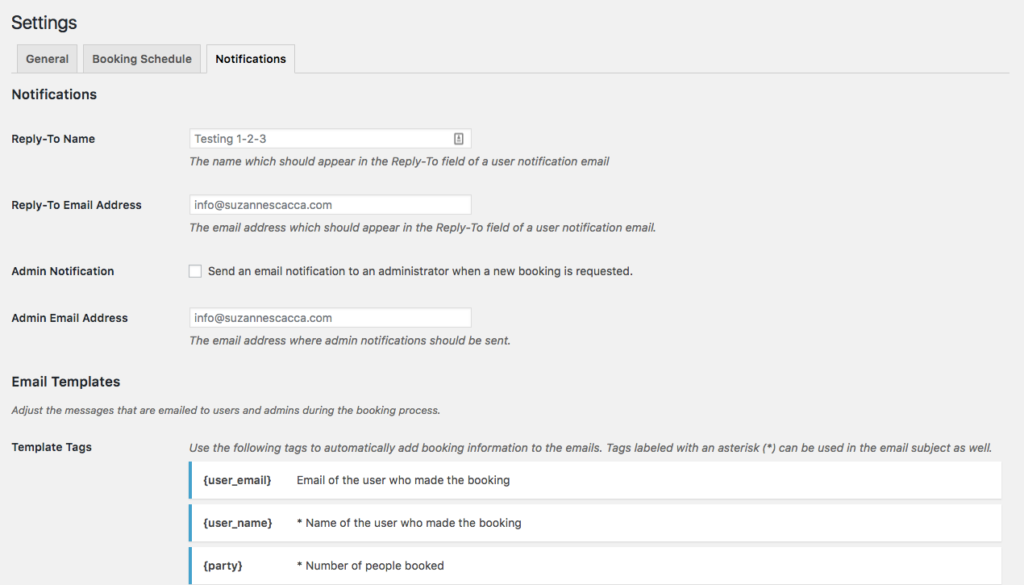 How To Add a Restaurant Reservation System to WordPress in 4 Easy Steps Notifications