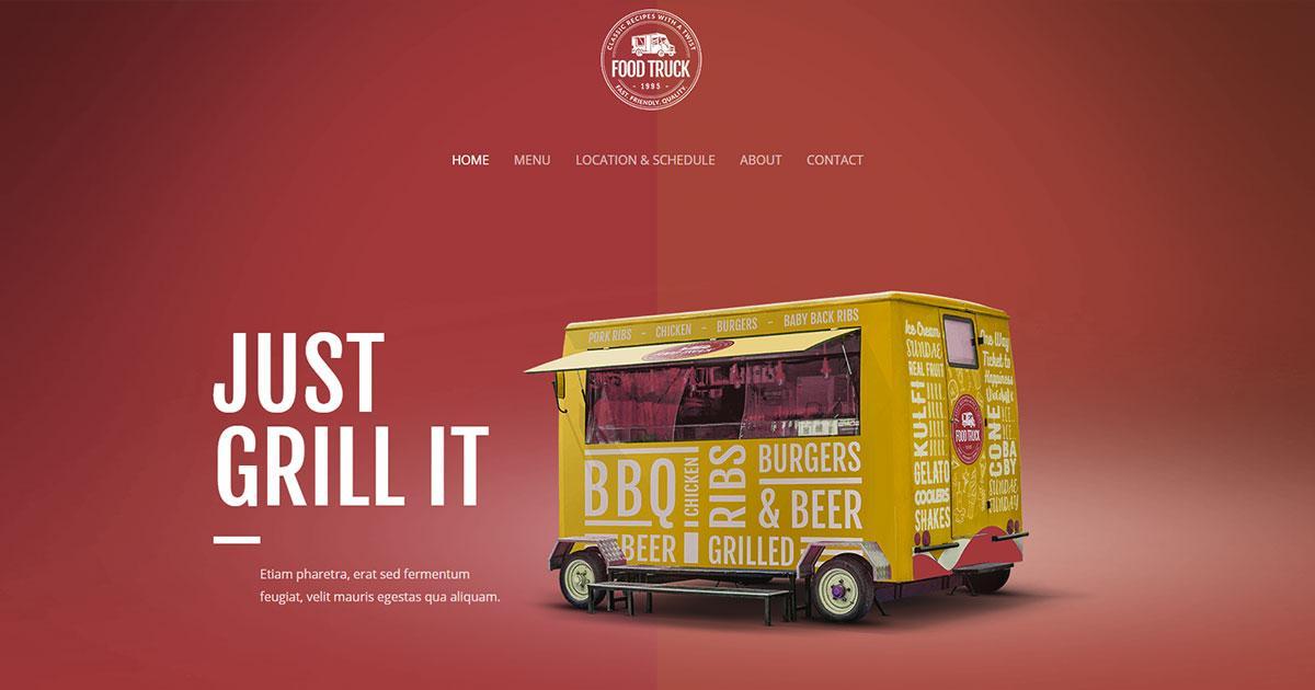 280+ Elementor Templates for Every Niche (Free + Premium) BBQ Food Truck