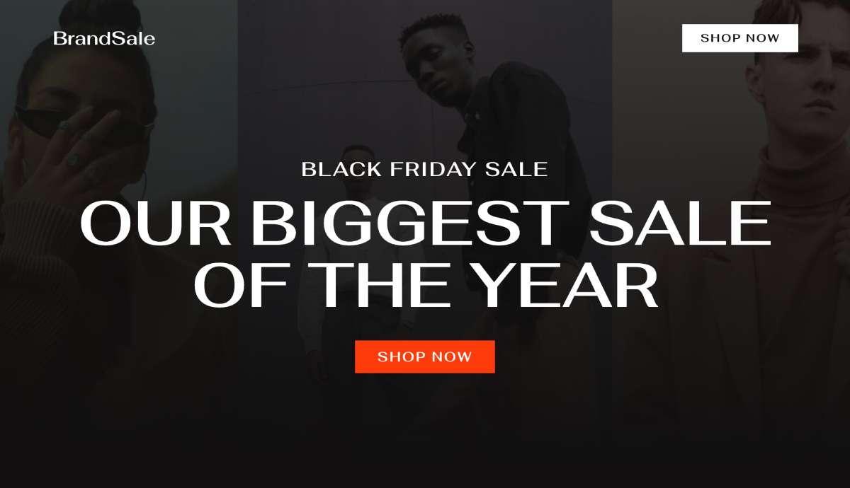 280+ Elementor Templates for Every Niche (Free + Premium) Black friday landing page template