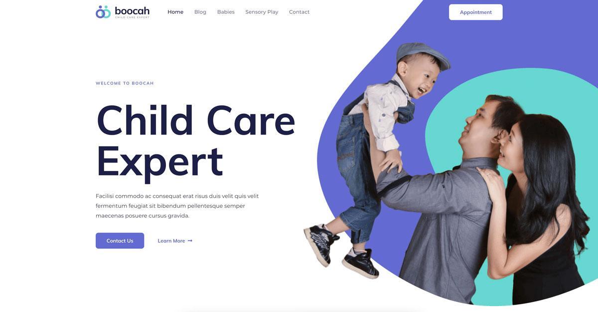 280+ Elementor Templates for Every Niche (Free + Premium) Child care web template
