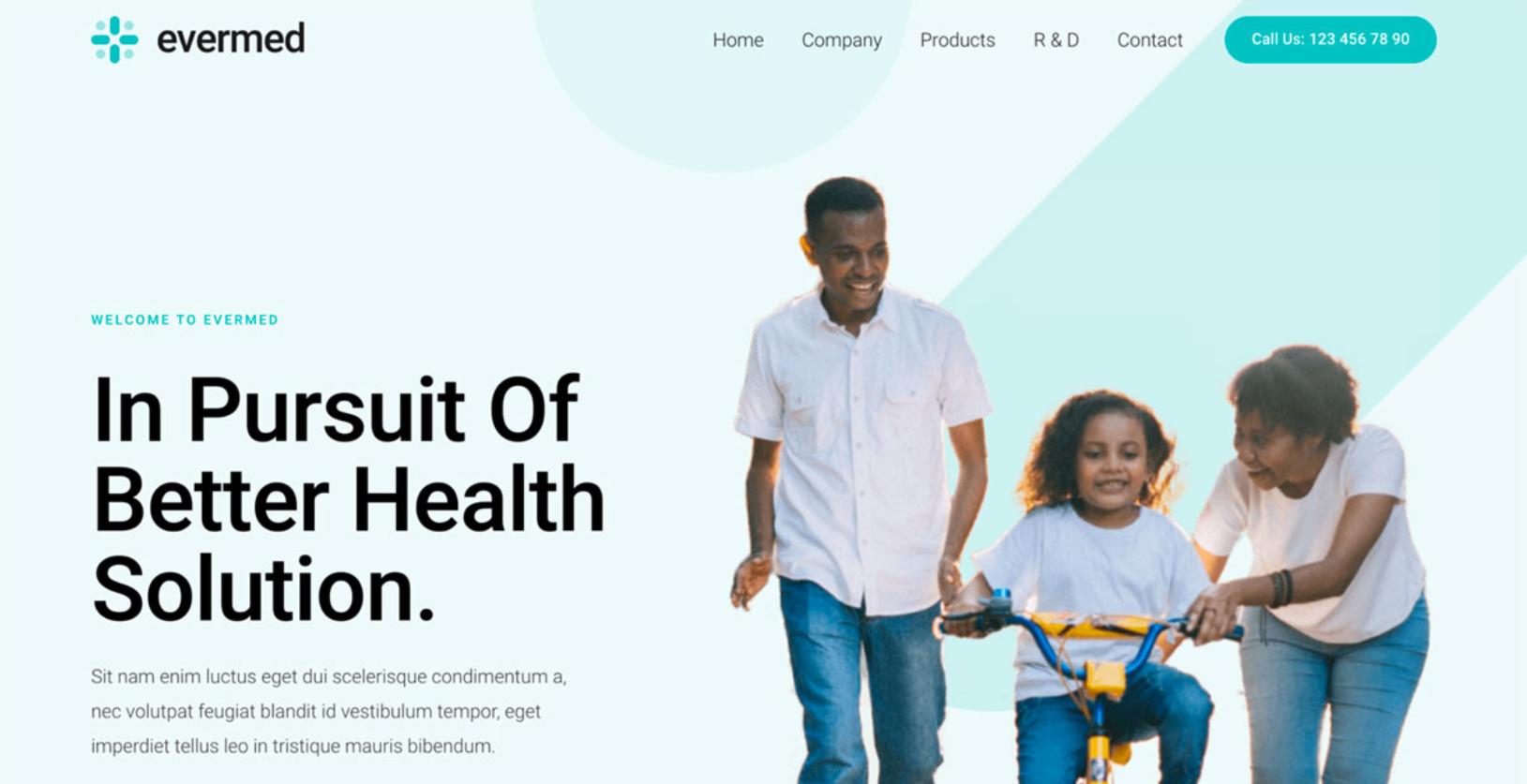 280+ Elementor Templates for Every Niche (Free + Premium) Elementor template for pharma websites