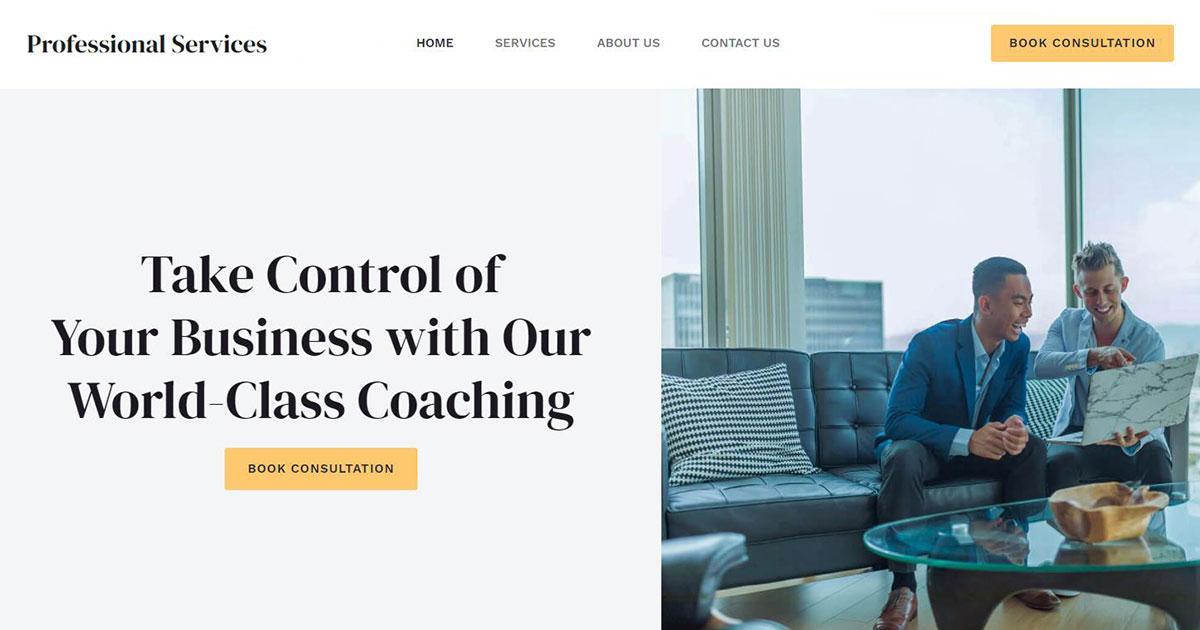 280+ Elementor Templates for Every Niche (Free + Premium) Elementor template for professional services