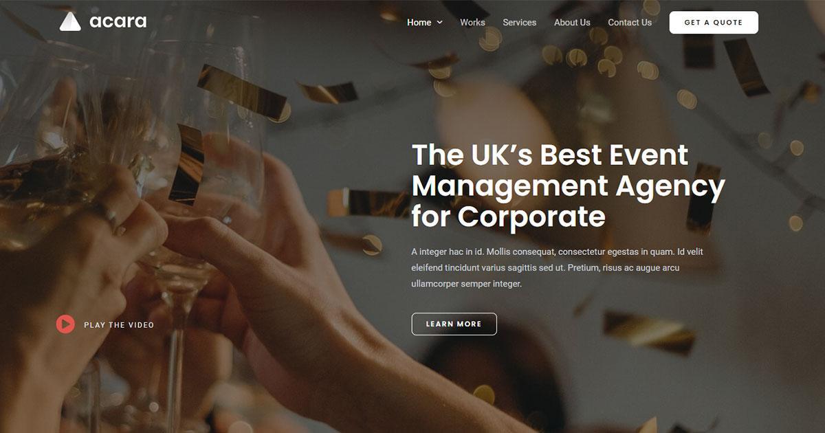 280+ Elementor Templates for Every Niche (Free + Premium) Management agency web template