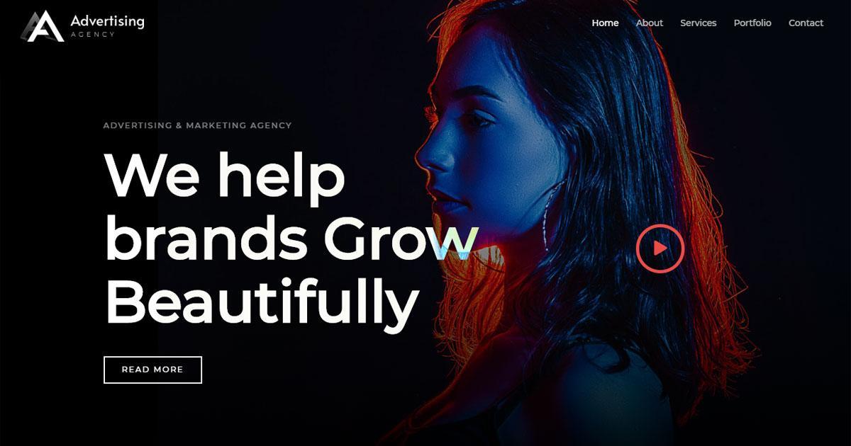 280+ Elementor Templates for Every Niche (Free + Premium) Media agency web template