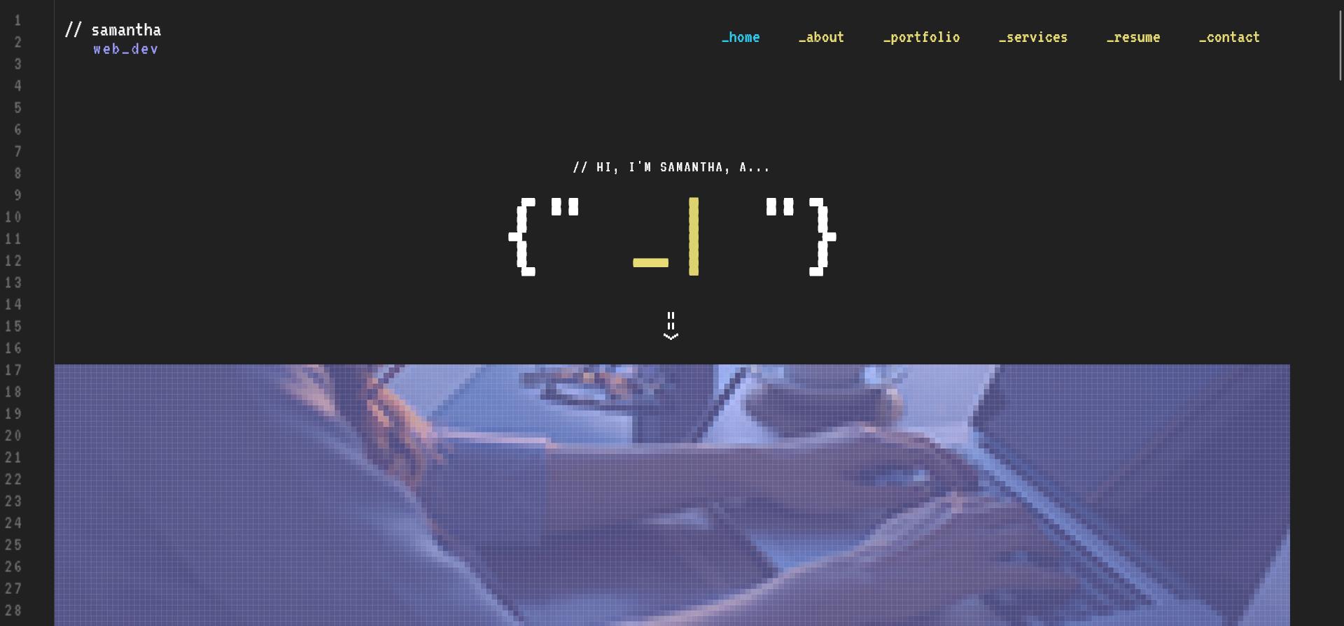 280+ Elementor Templates for Every Niche (Free + Premium) Web Developer Portfolio template