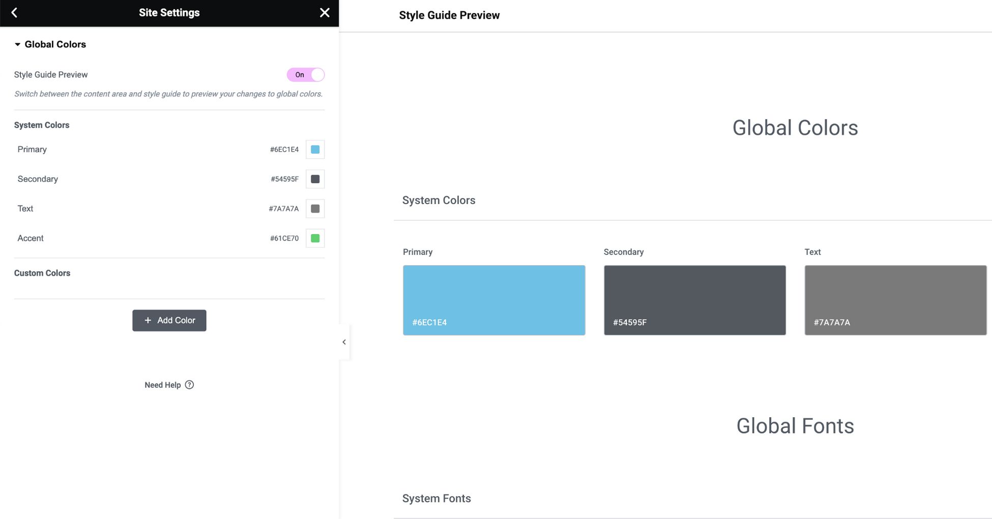 Divi vs Elementor: Which One is King of the Page Builders? elementor design system