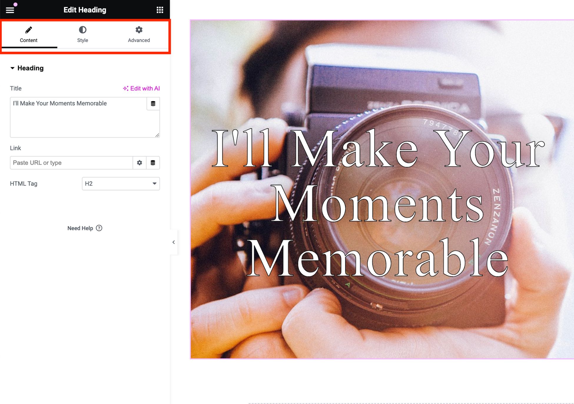 Divi vs Elementor: Which One is King of the Page Builders? elementor style options