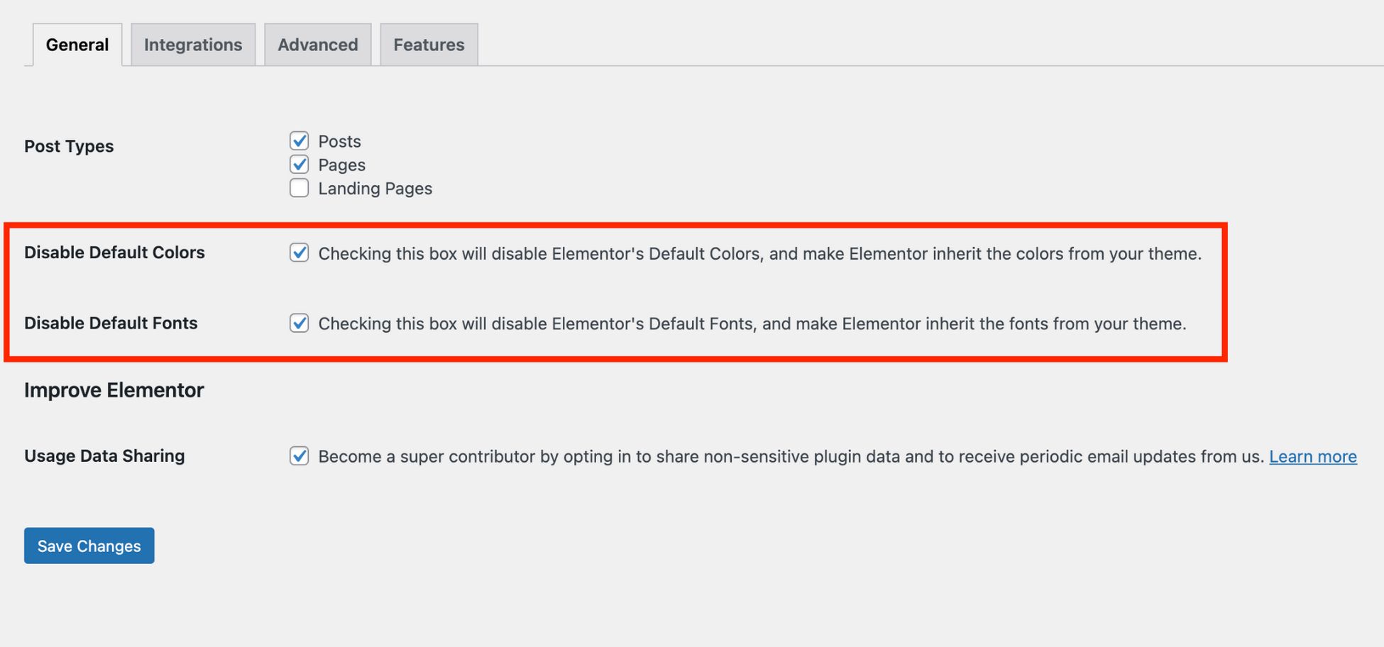 Divi vs Elementor: Which One is King of the Page Builders? elementor style setting