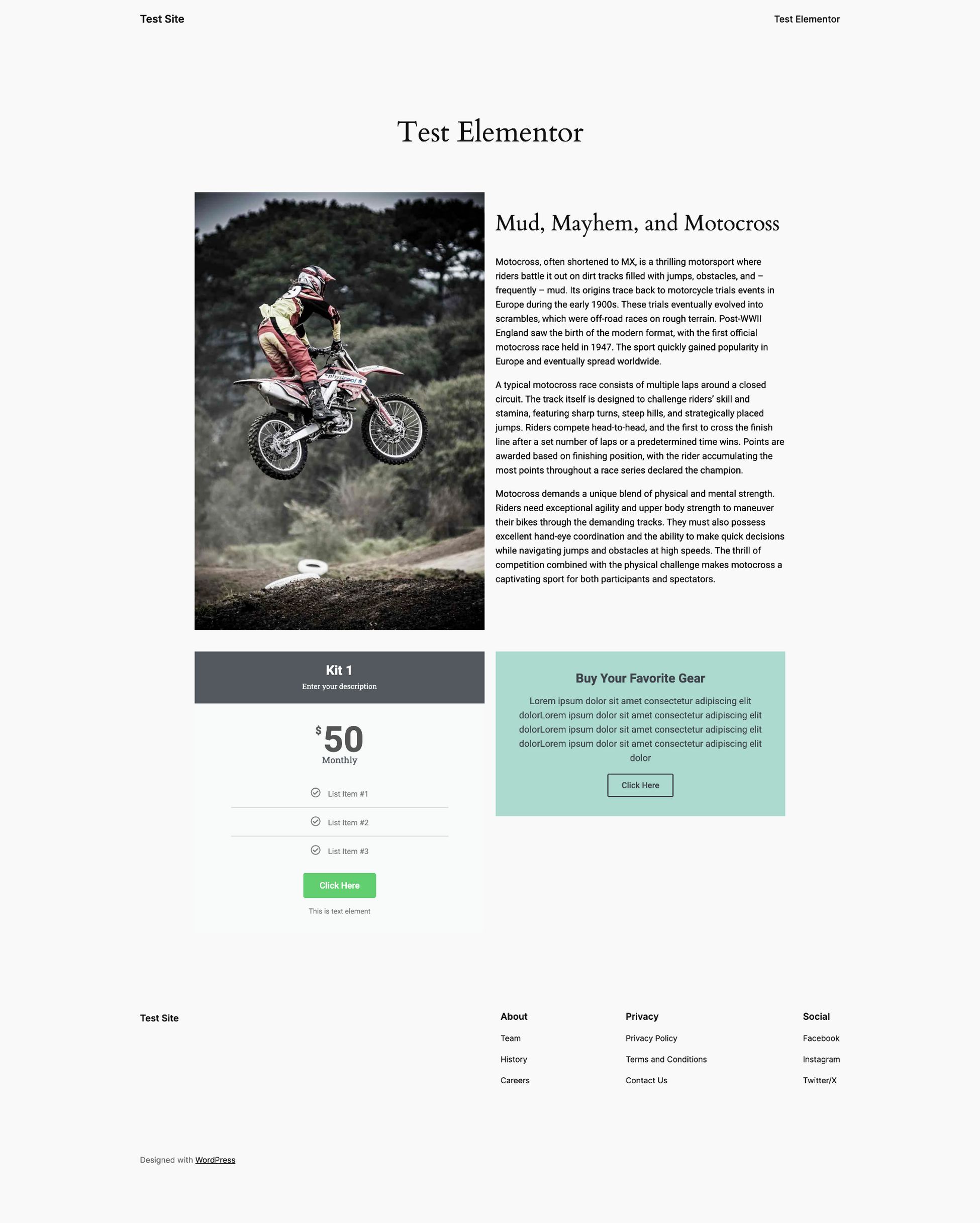 Divi vs Elementor: Which One is King of the Page Builders? elementor test page