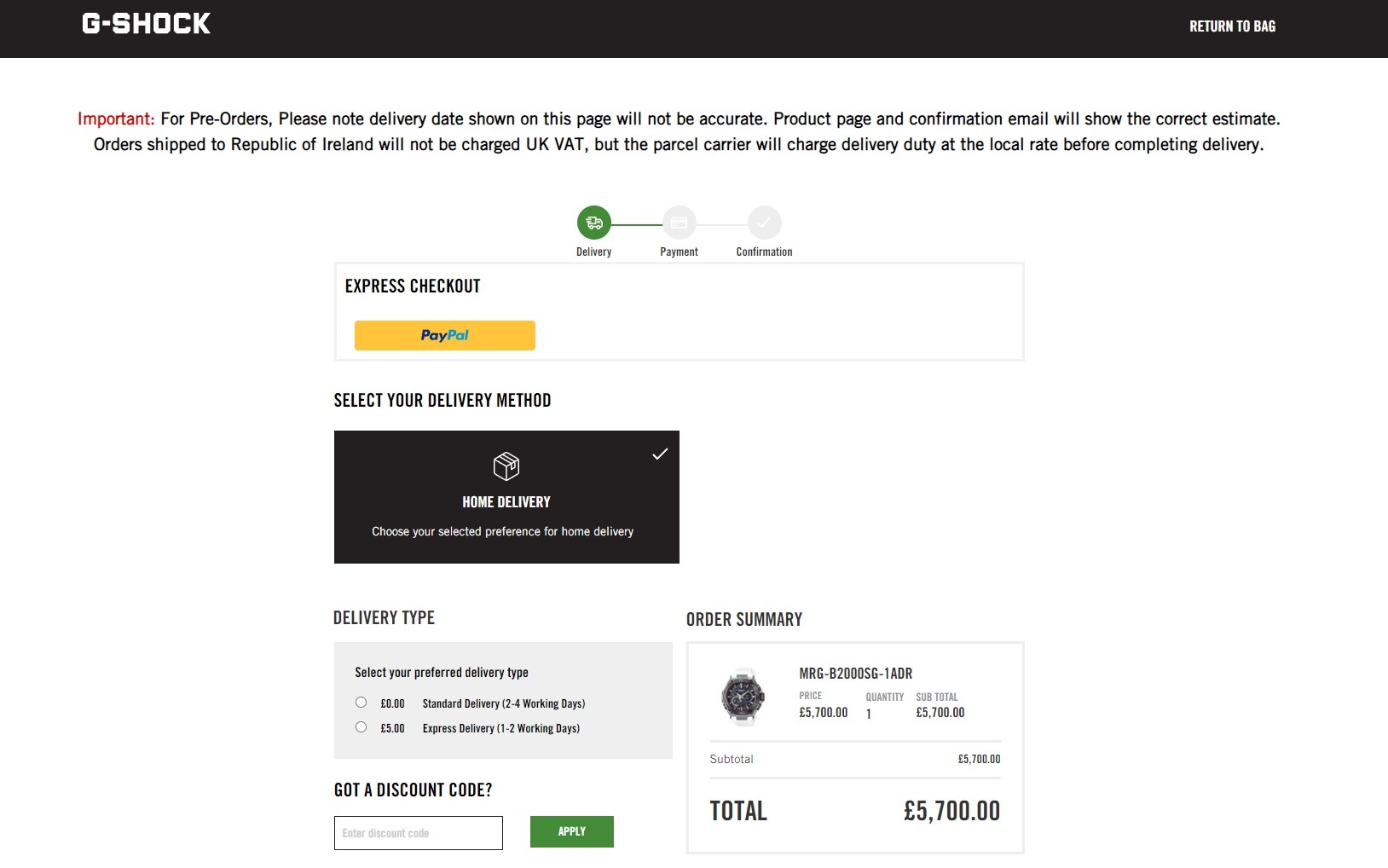 Masterful High Profit Checkout Page Design Secrets (+Examples) G-Shock