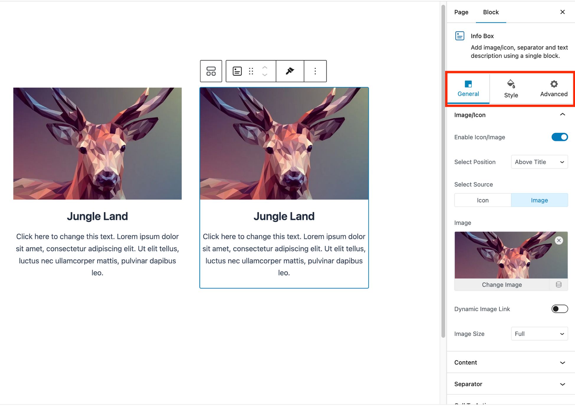 Divi vs Elementor: Which One is King of the Page Builders? spectra setting area