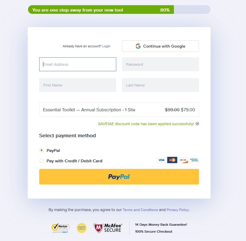 Masterful High Profit Checkout Page Design Secrets (+Examples) Word Image 25928 11