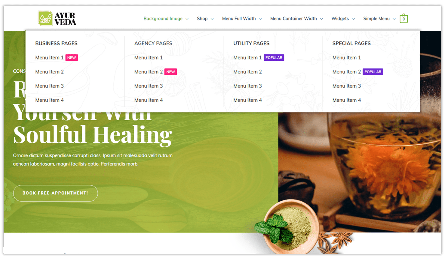Introducing Mega Menu within the Nav Menu Addon! mega menu with Astra
