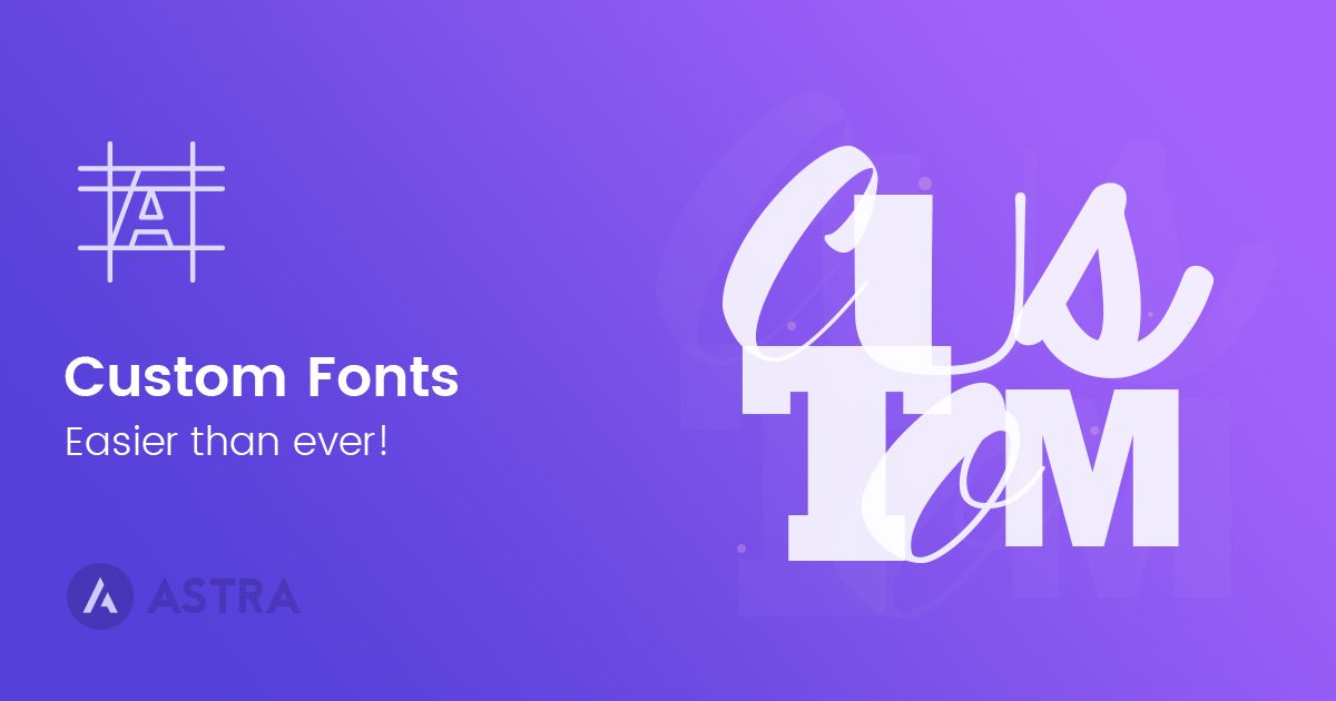 How to Add Custom Fonts in Astra? Word Image 29357 1