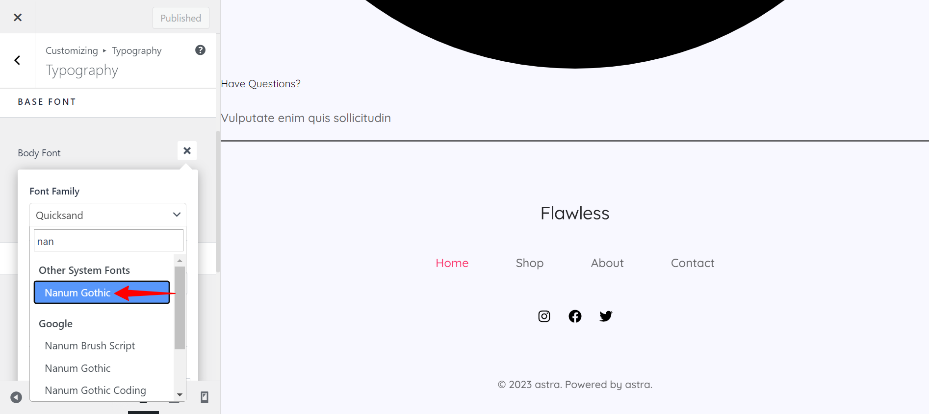 How to Add Custom Fonts in Astra? Word Image 29357 5