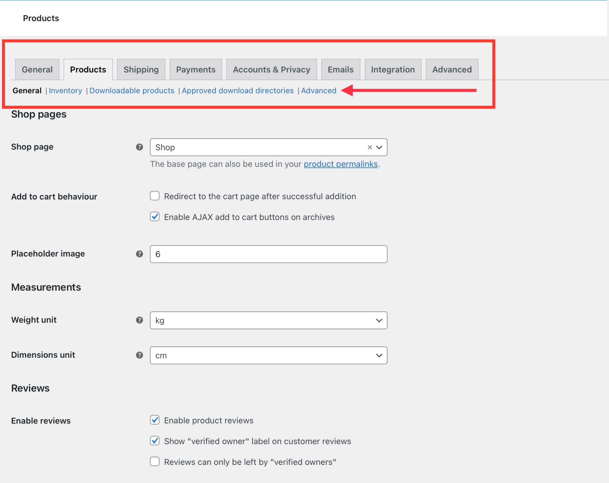 Easy Digital Downloads Vs WooCommerce: Which Is The Real Profit Maker? Woocommerce settings area