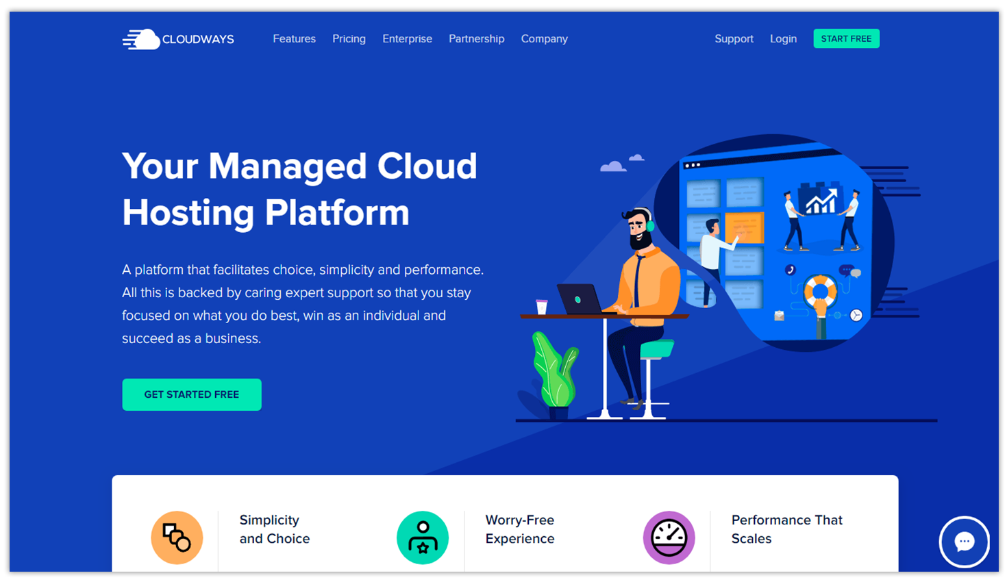 WordPress Story 02: Mustaasam Saleem of Cloudways Cloudways homepage