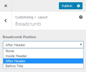 Add Breadcrumbs with Astra! Easy and Fast! Astra Breadcrumb settings