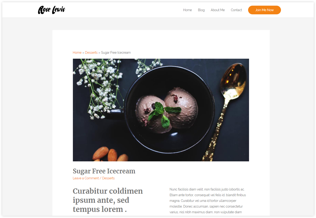 Add Breadcrumbs with Astra! Easy and Fast! Breadcrumbs example