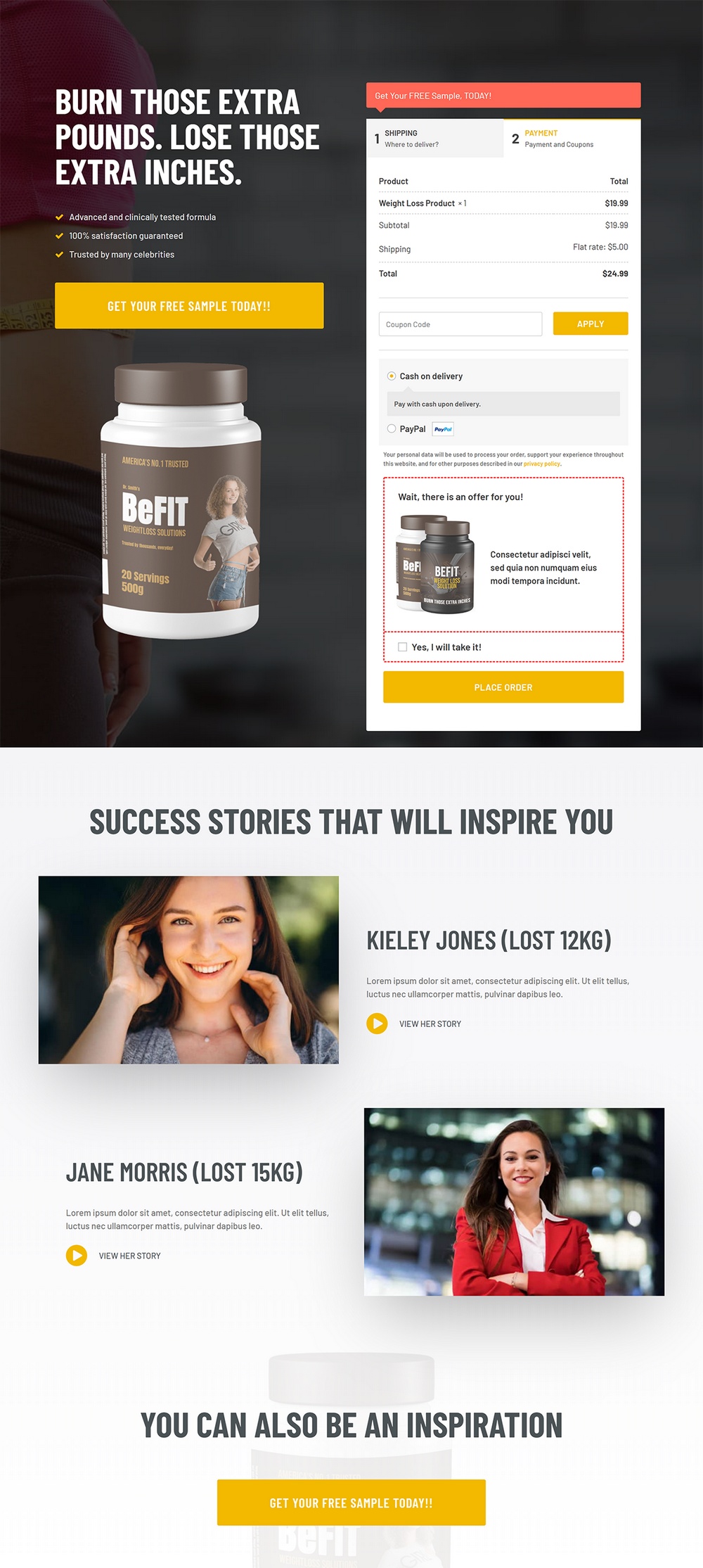 The Best ClickFunnels Alternative For WordPress Landing page with checkout options
