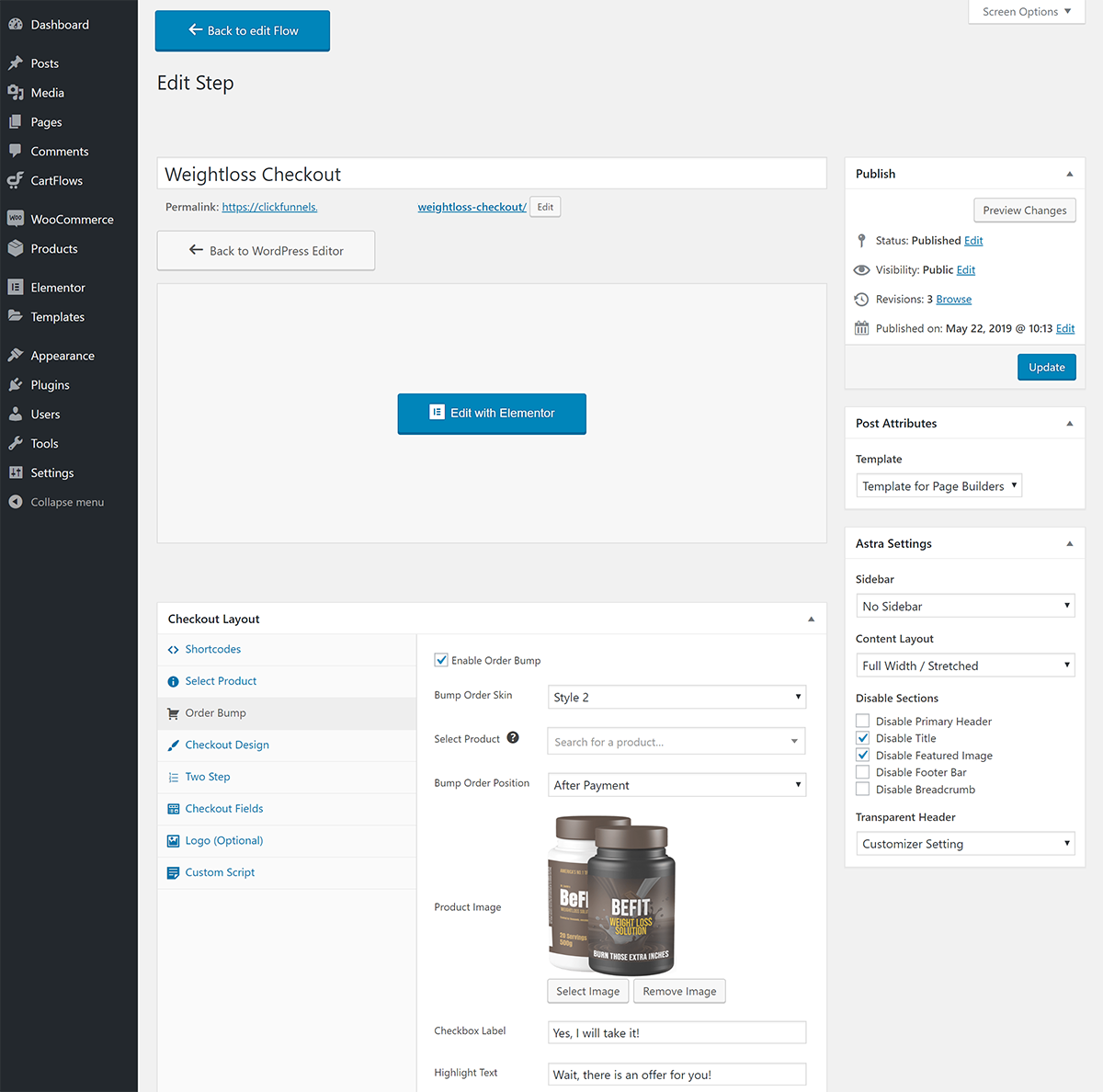 The Best ClickFunnels Alternative For WordPress Add order bump product