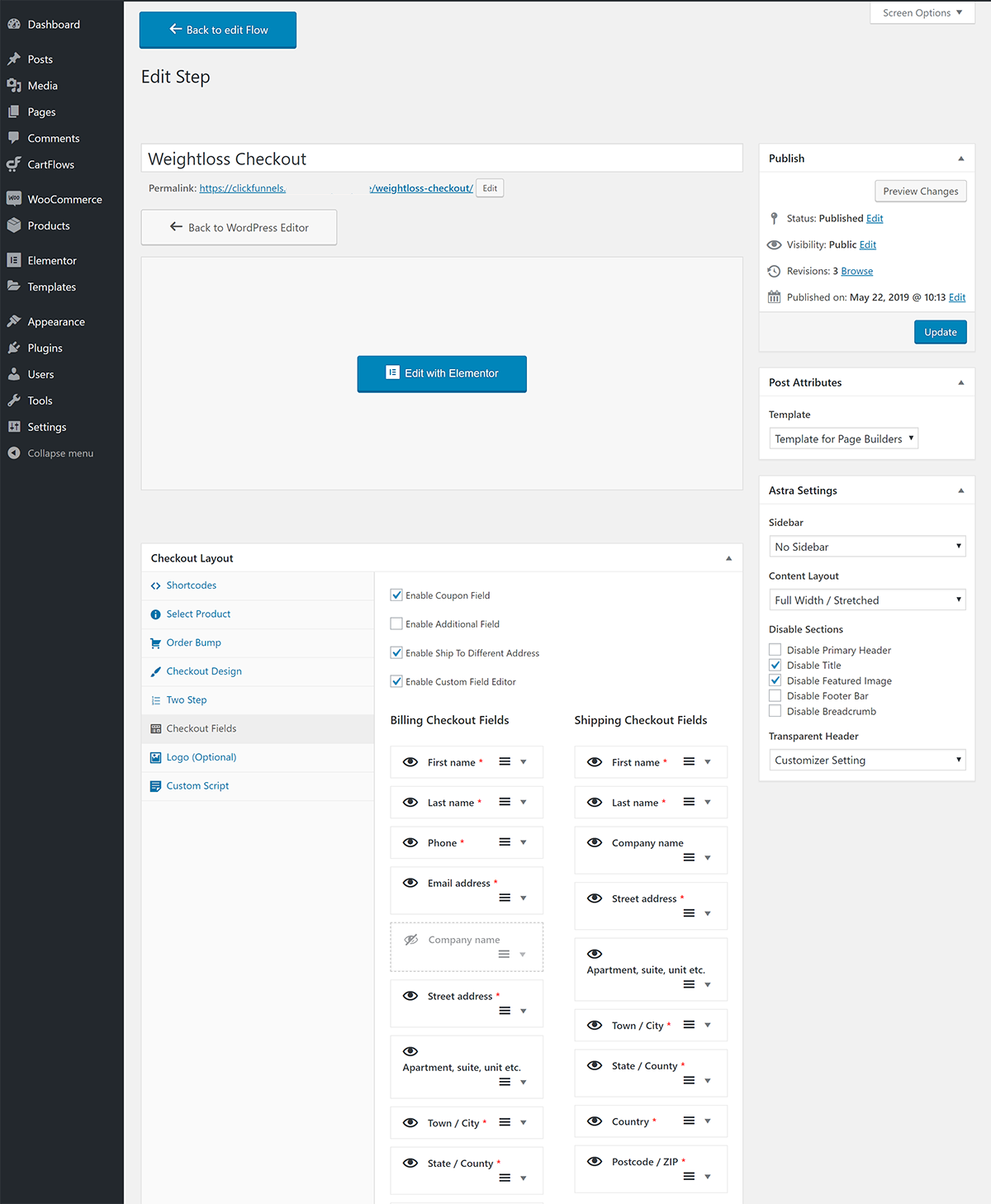 The Best ClickFunnels Alternative For WordPress WooCommerce checkout field settings
