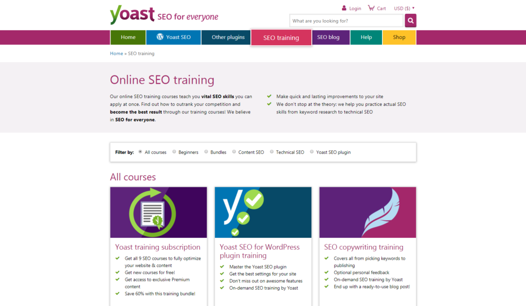 Top 10 LearnDash Examples - Real Websites to Inspire You Yoast Academy