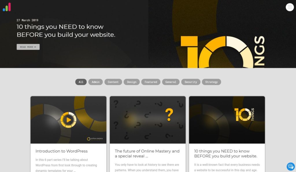 Top 10 LearnDash Examples - Real Websites to Inspire You Online Mastery Academy