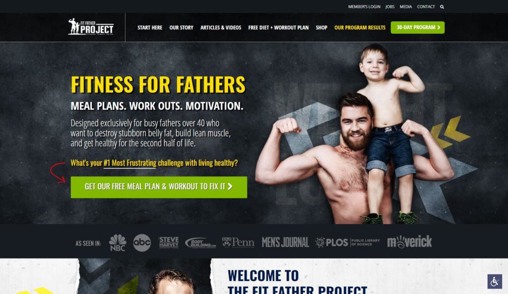 Top 10 LearnDash Examples - Real Websites to Inspire You Fit Father Project