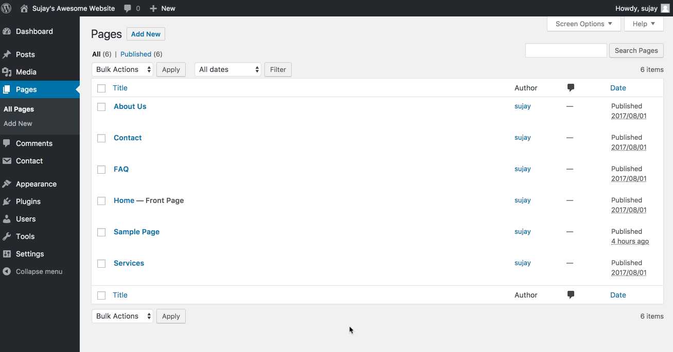 How to Bulk Edit Astra Meta Settings on Multiple Pages & Posts at Once? Pages in WordPress