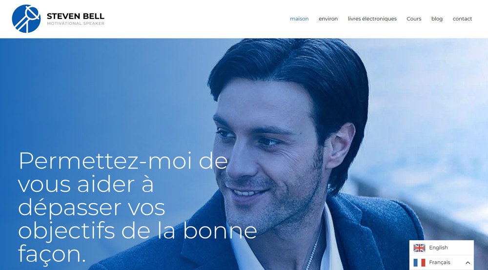 How To Make Multilingual Websites With WordPress - Step by Step Guide Translated website example