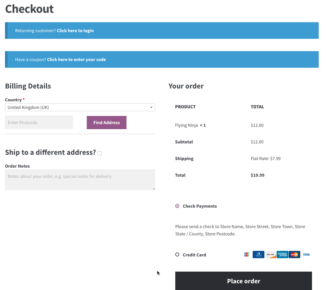 16 WooCommerce Checkout Optimization Secrets Revealed – Bring On the Profit! Astra Woo Checkout Postal Code