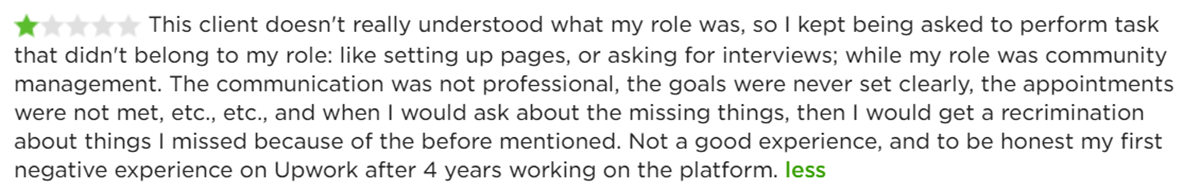When to Fire a Clients and How to Do It! The review about the client from the freelancer.