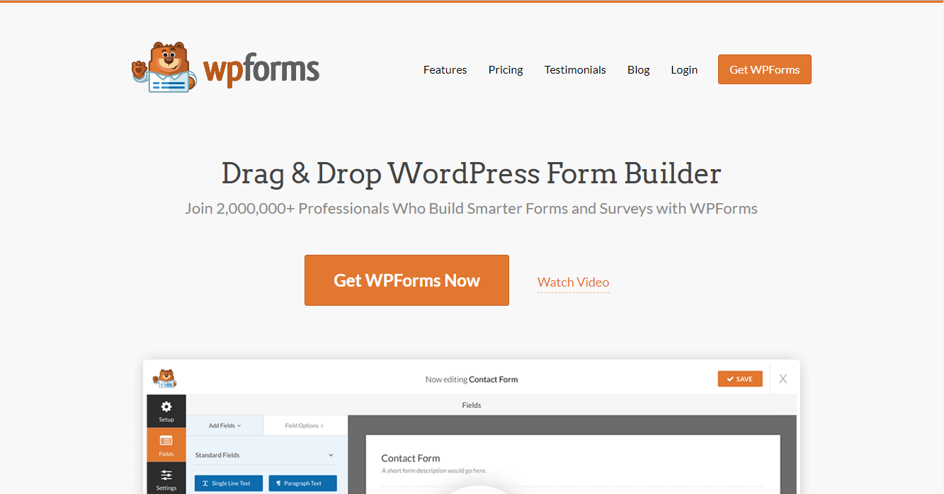 10 Best WordPress Survey Plugins: For Surveys, Questionnaires, Polls or Quizzes WPForms homepage
