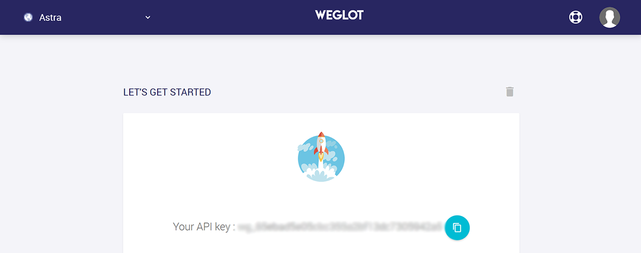 How To Make Multilingual Websites With WordPress - Step by Step Guide Weglot API Key