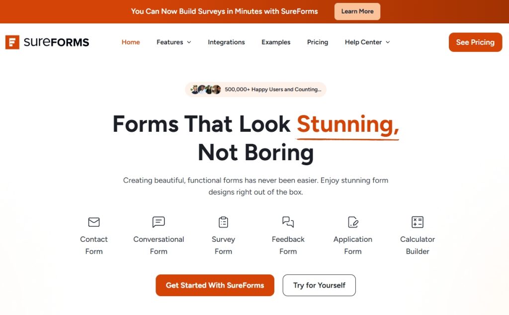 10 Best WordPress Survey Plugins: For Surveys, Questionnaires, Polls or Quizzes SureForms surveys