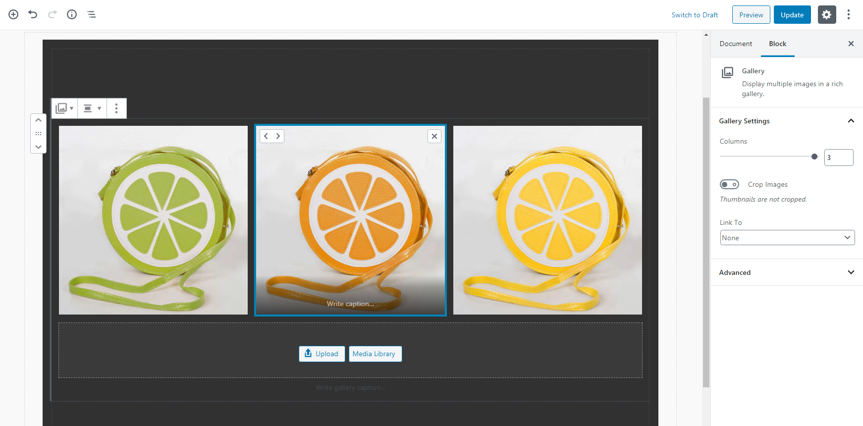 Astra is All Geared Up for WordPress 5.3! Gutenberg improved gallery block