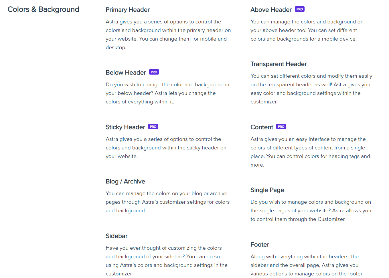 Why Use an Astra Pro Nulled Themes When You Can Download It for Free? colors and background astra theme details