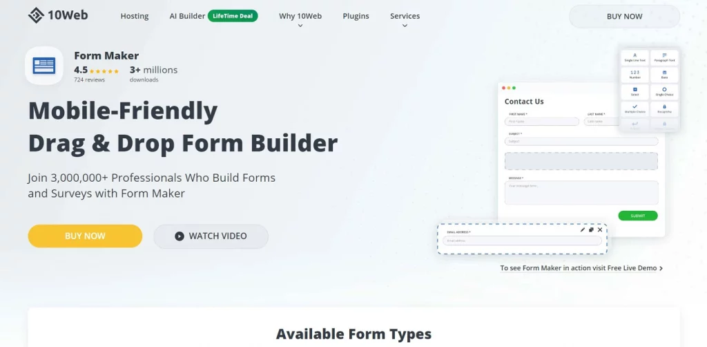 Form Maker Plugin Site 1024x502