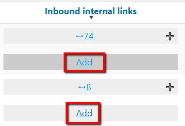How To Add an Internal Link in WordPress - Beginner's Guide displaying inbound internal links